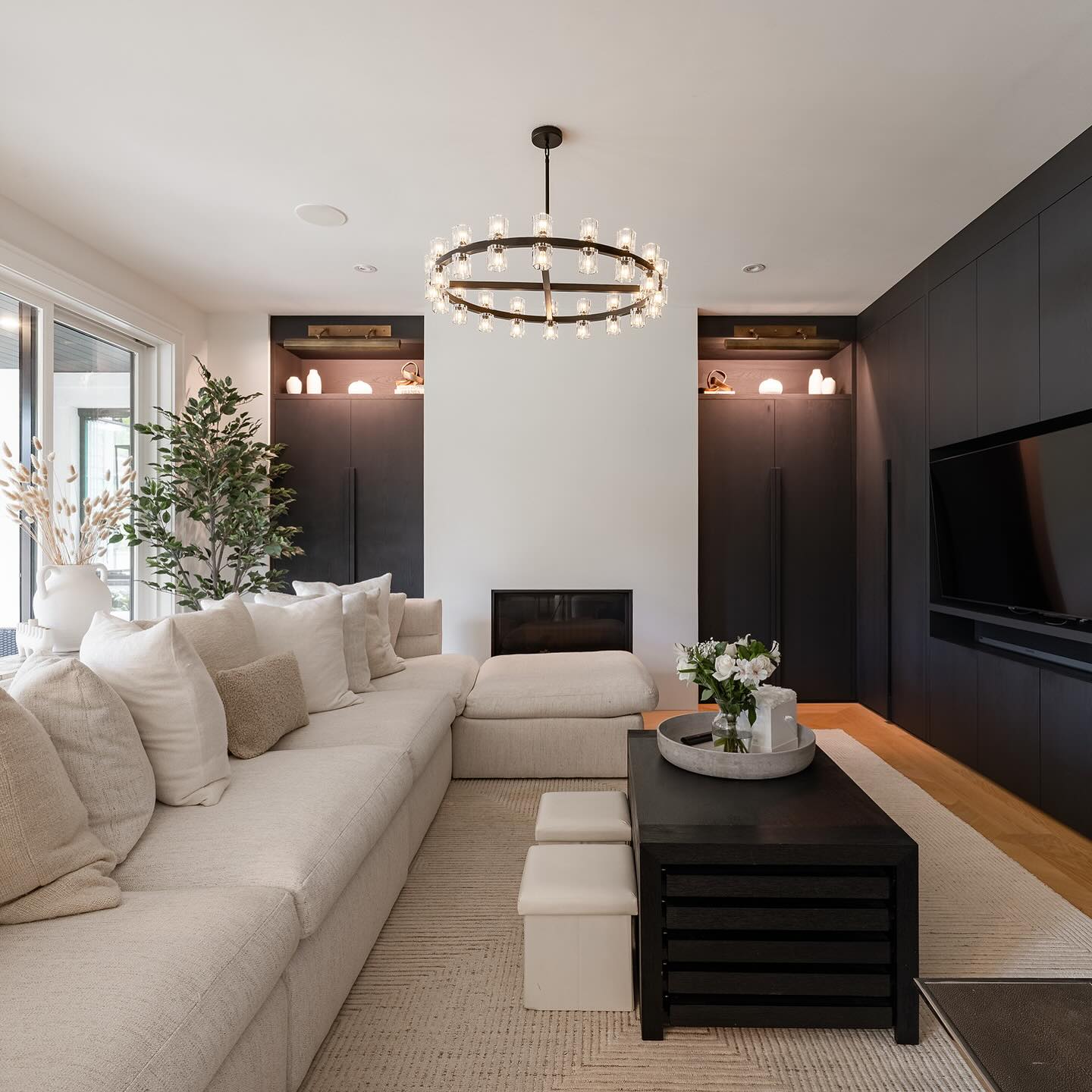 Hexagonal Crystal Round Chandelier – Arcachon