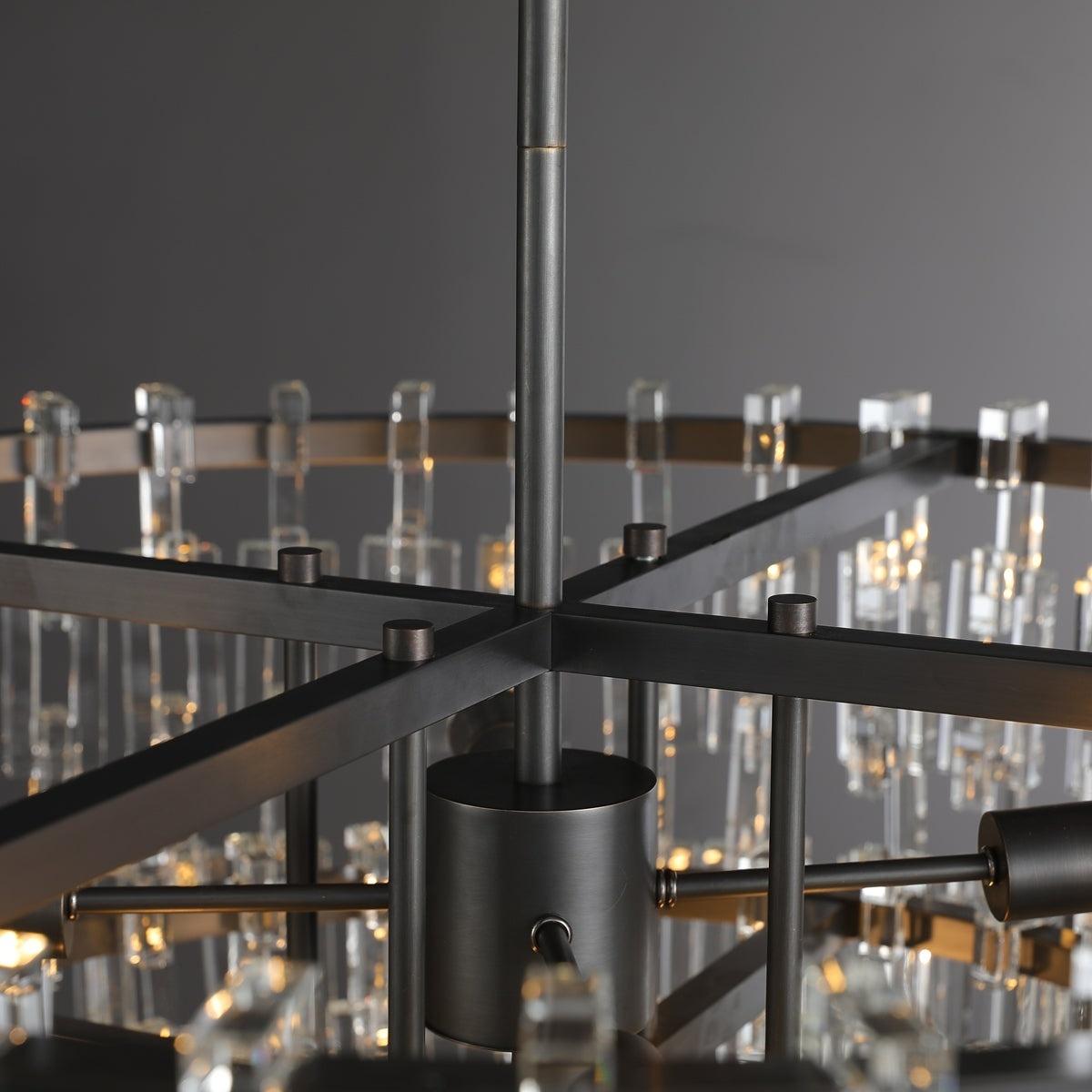 Chain Crystal Tiered Chandelier - Marignan