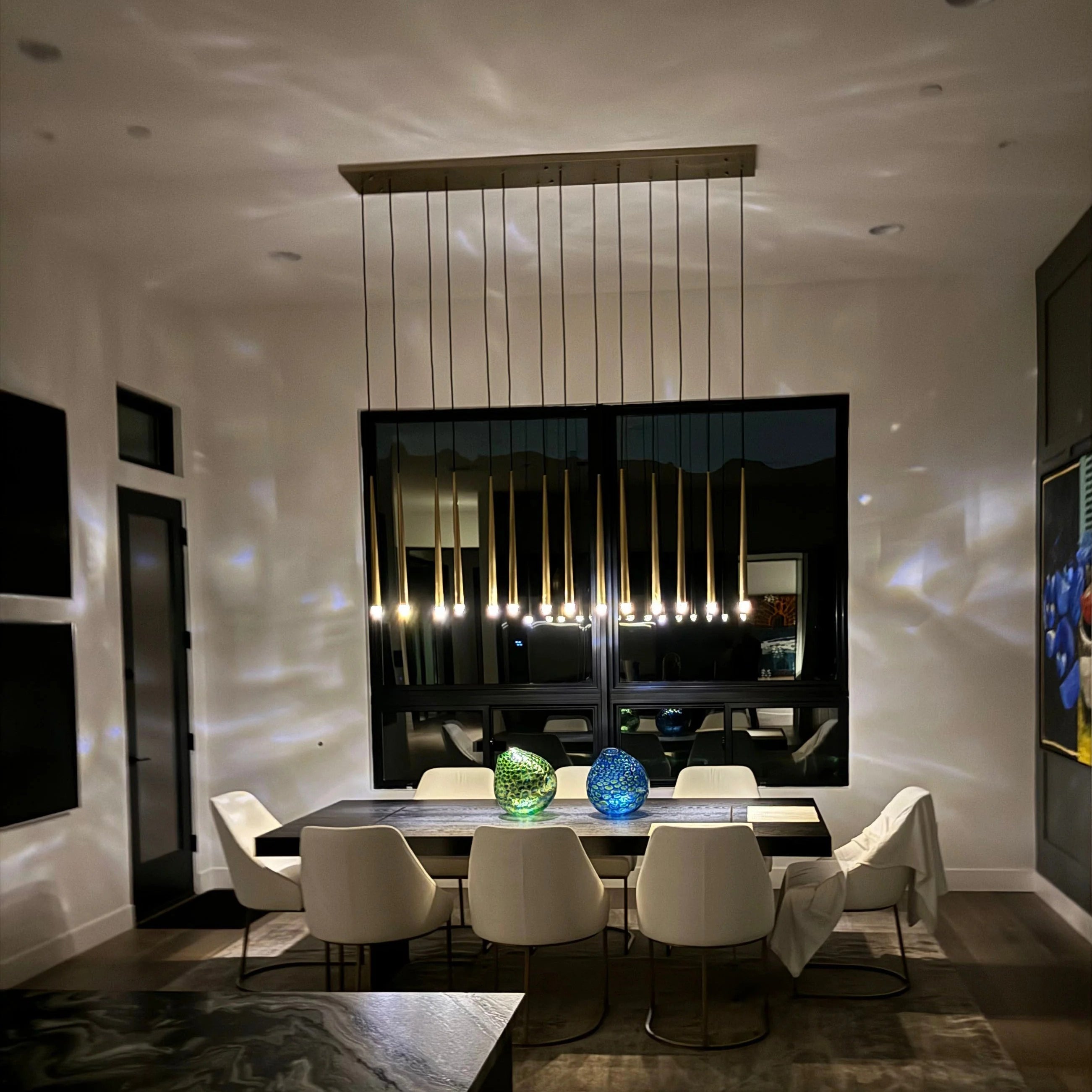 Pin Linear Chandelier - Aquitaine