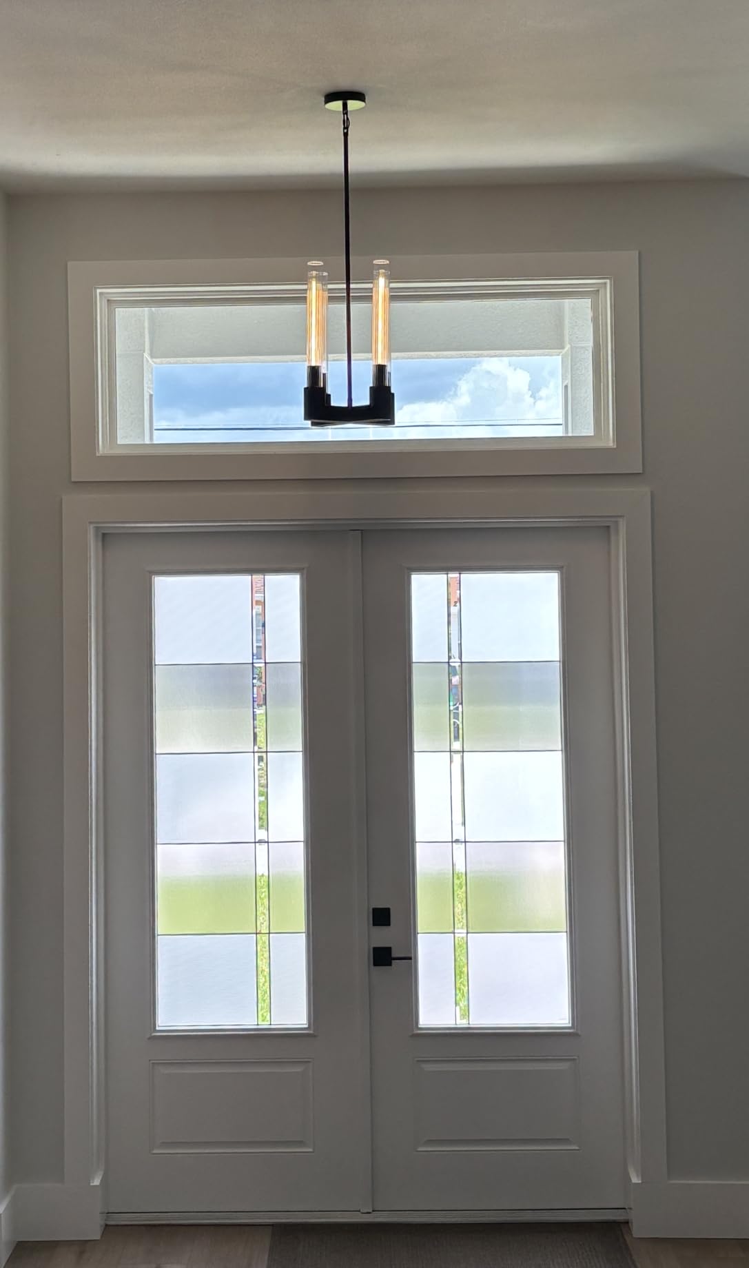Fluted-Glass Candlestick Round Chandelier - Cannele