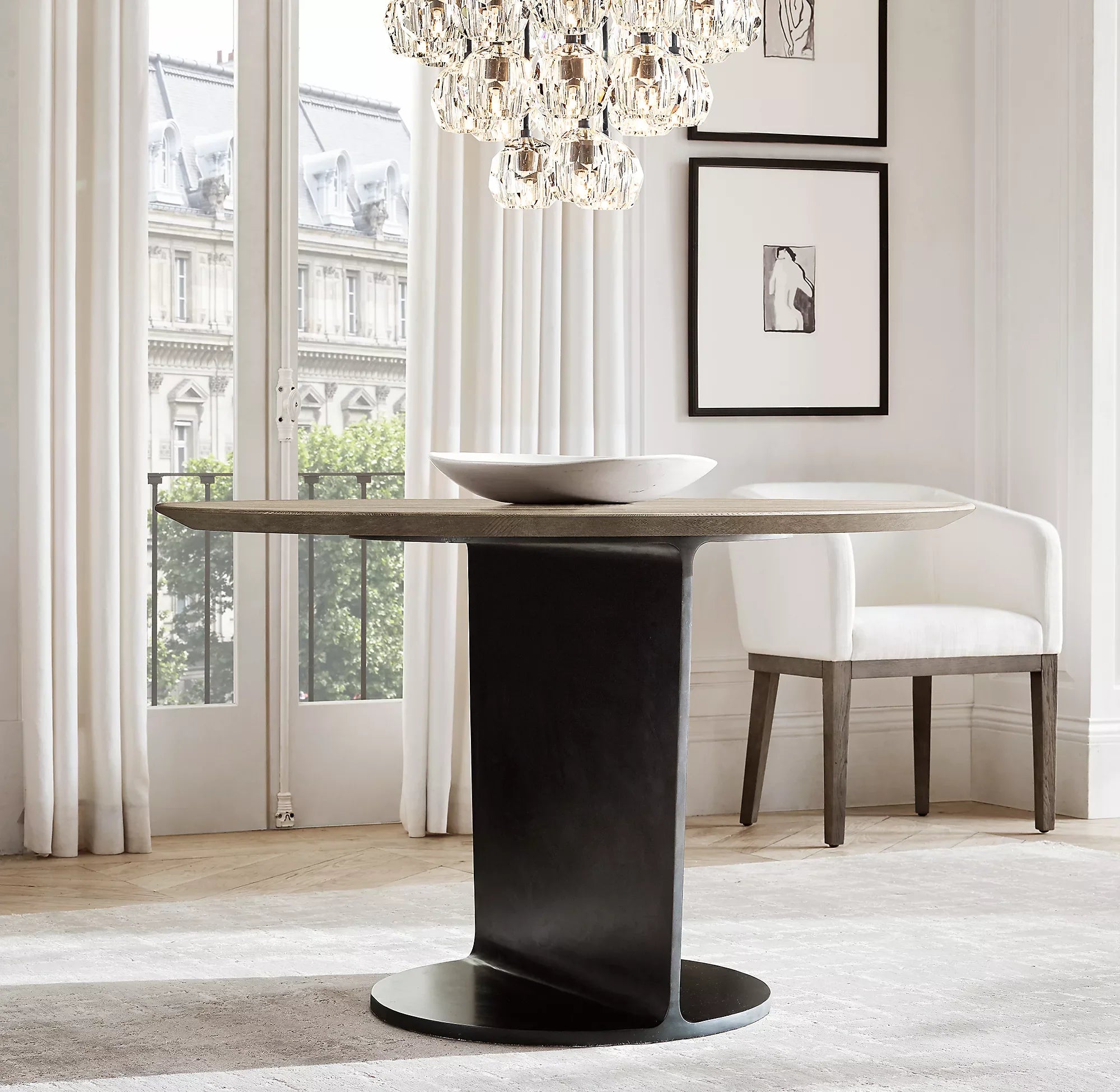Crystal Cluster Chandelier – Boule