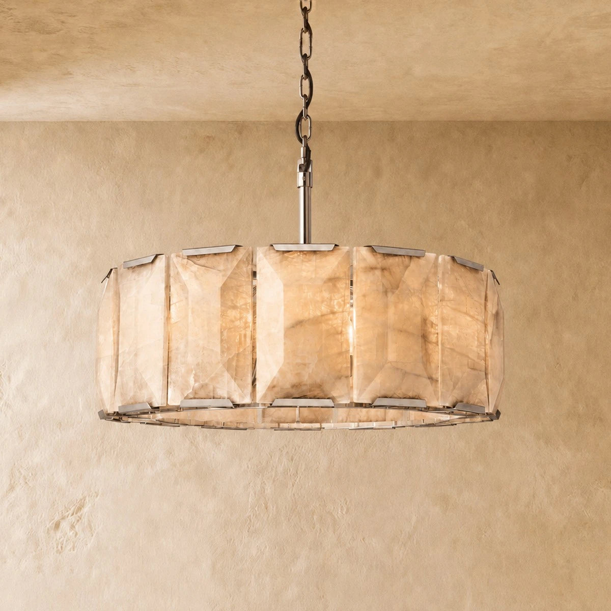 Alabaster Round Chandelier – Harlow