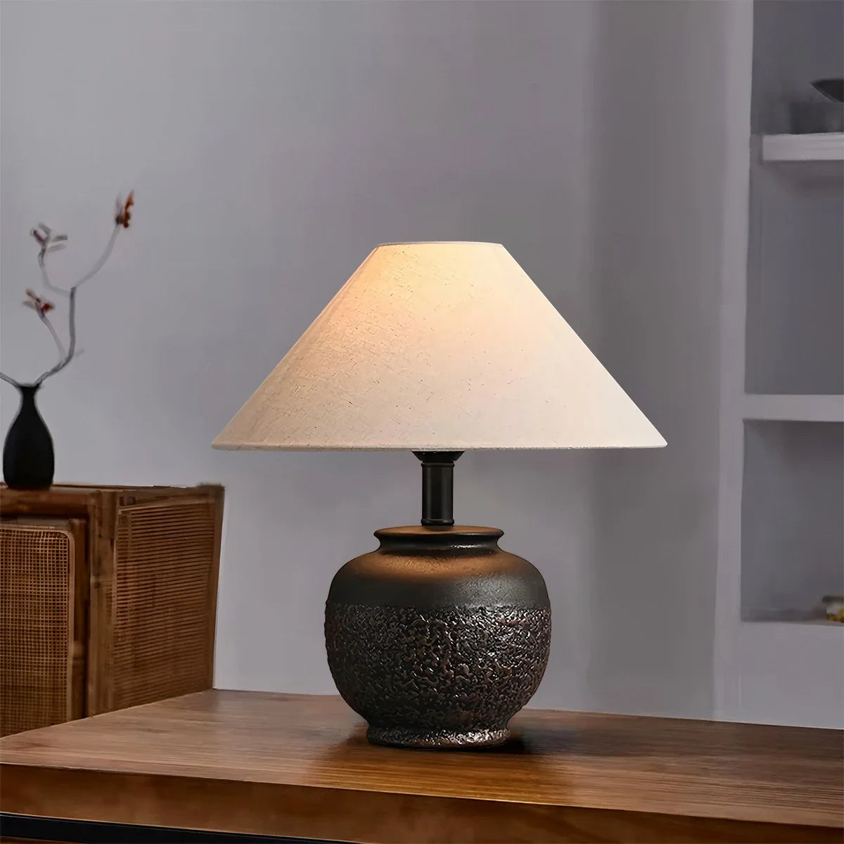 Ancient Ceramic Table Lamp