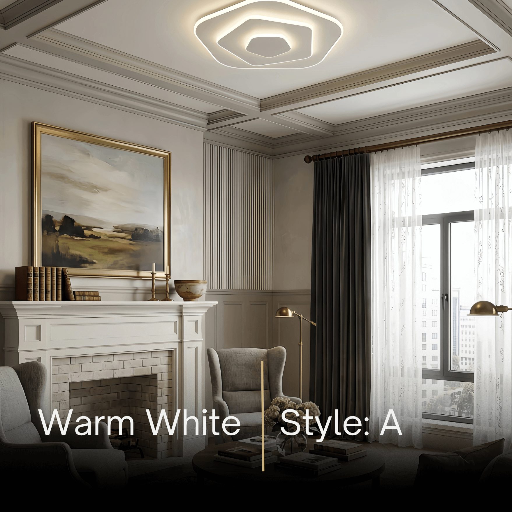 Crema Modern Nordic Round Flush Mount Ceiling Light – White Fixture