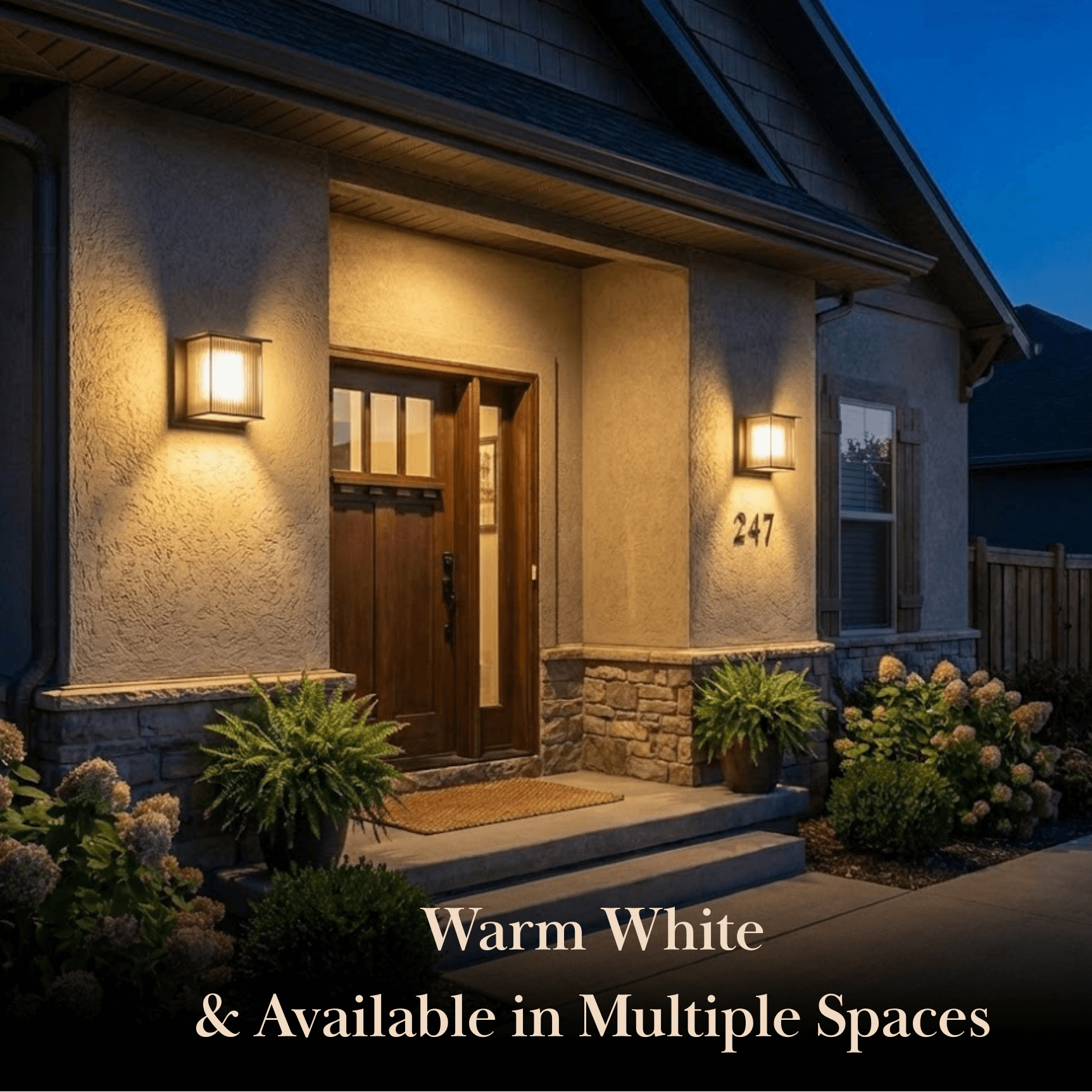 Irondale Industrial Rectangular LED Outdoor Wall Lamp – Waterproof Light for Courtyard