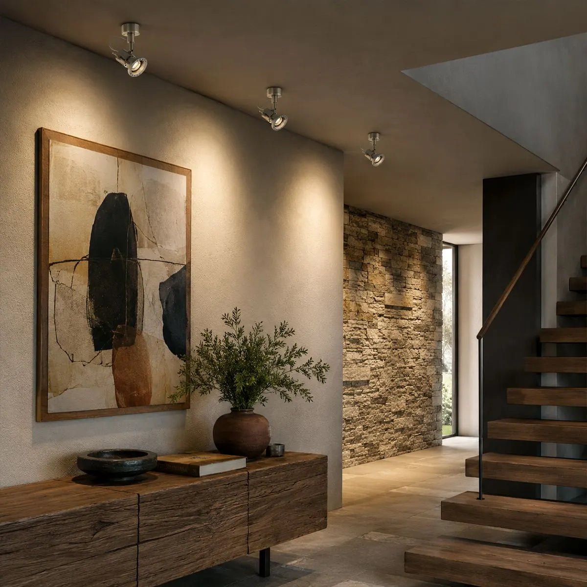 Bauhaus Honeycomb Adjustable Spotlight