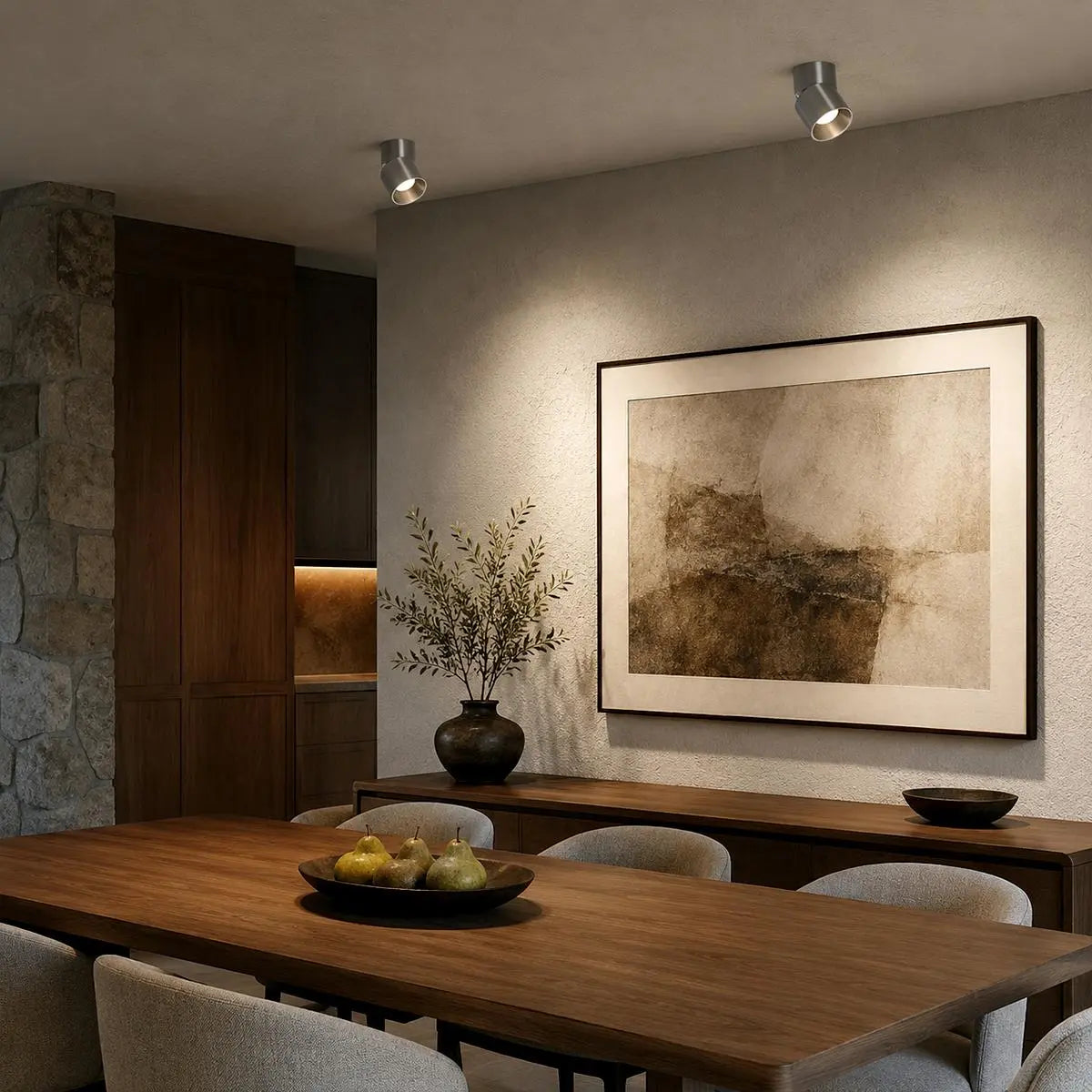Bauhaus Surface Mount Foldable Spotlight