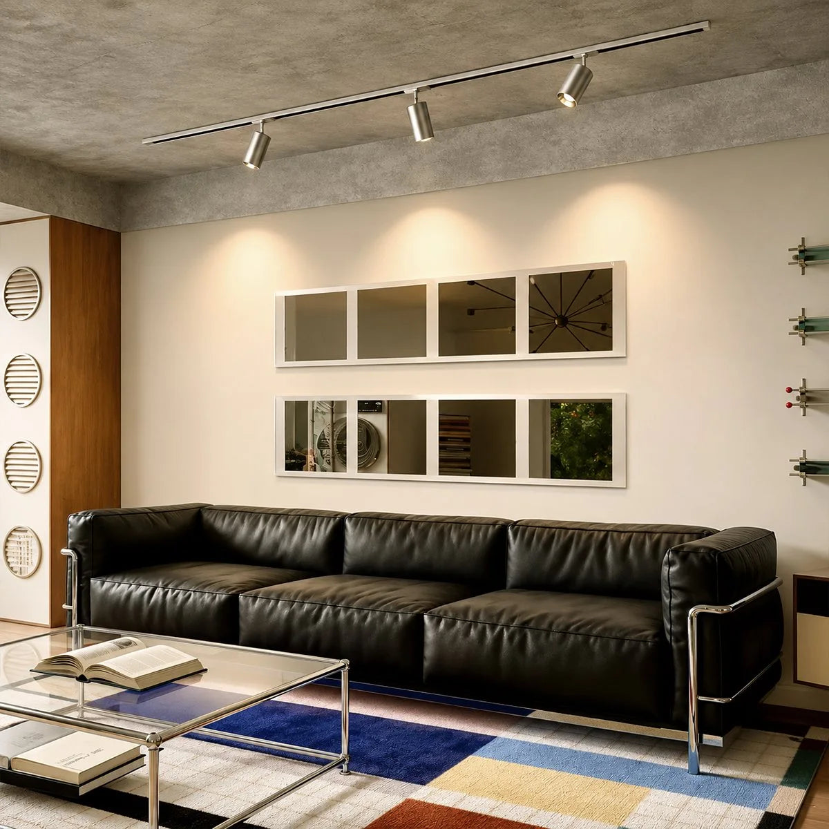Bauhaus Surface Mounted LED Track Light