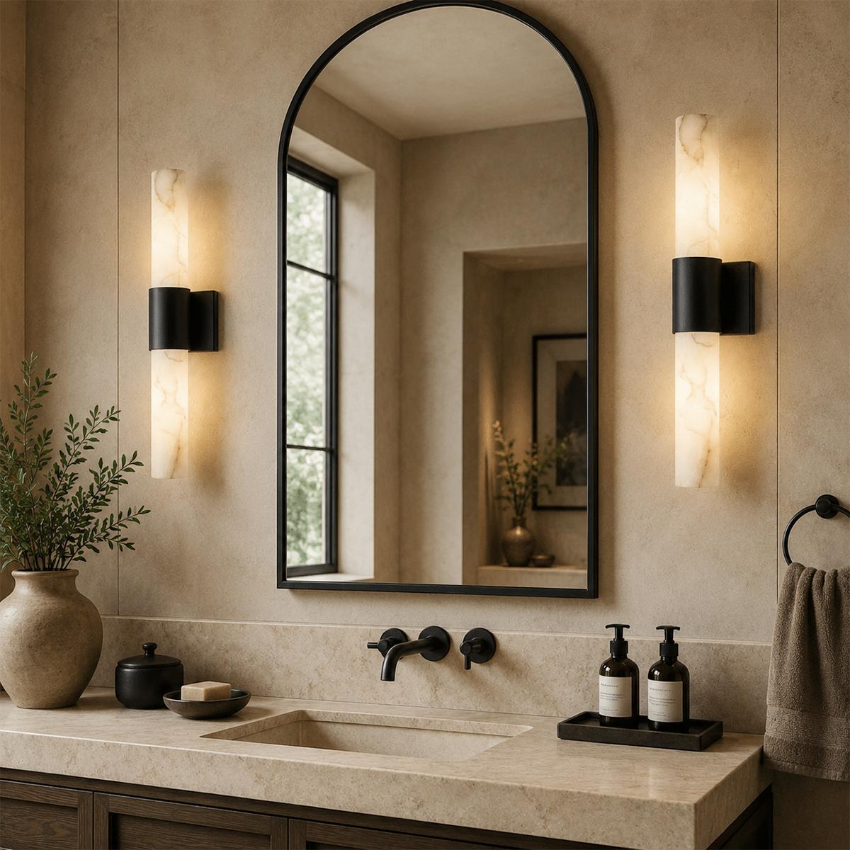 Cutar Alabaster Wall Sconce