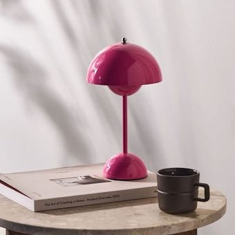 Modern Cordless Dome Table Lamp