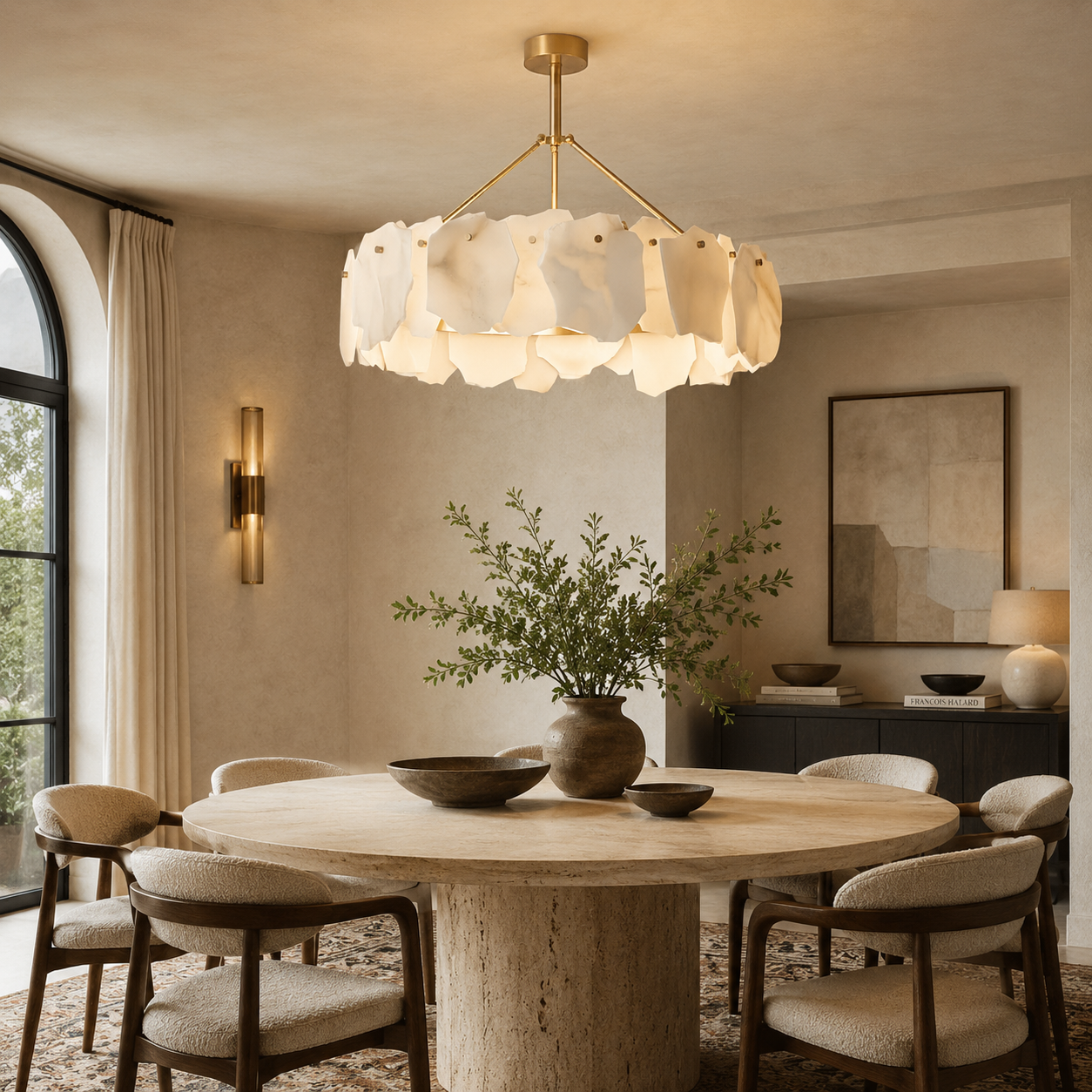 Elora Alabaster Chandelier