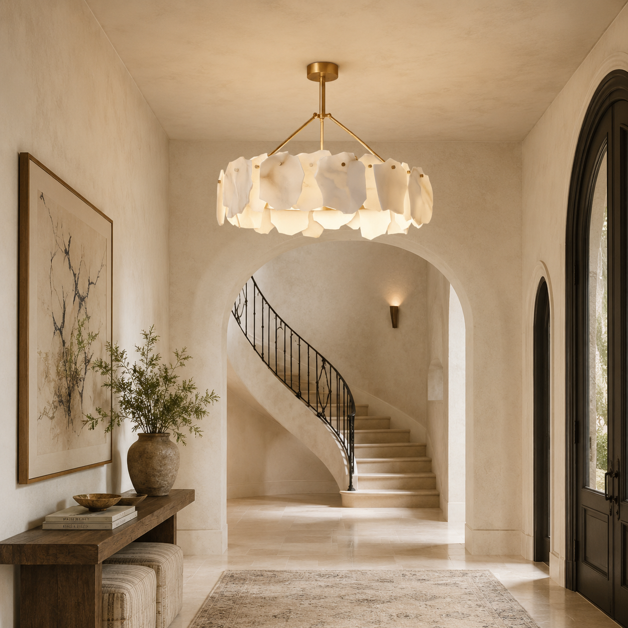 Elora Alabaster Chandelier