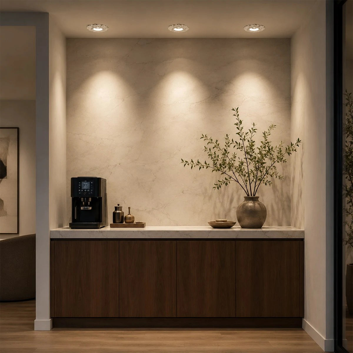 French Faux Plaster Spotlight