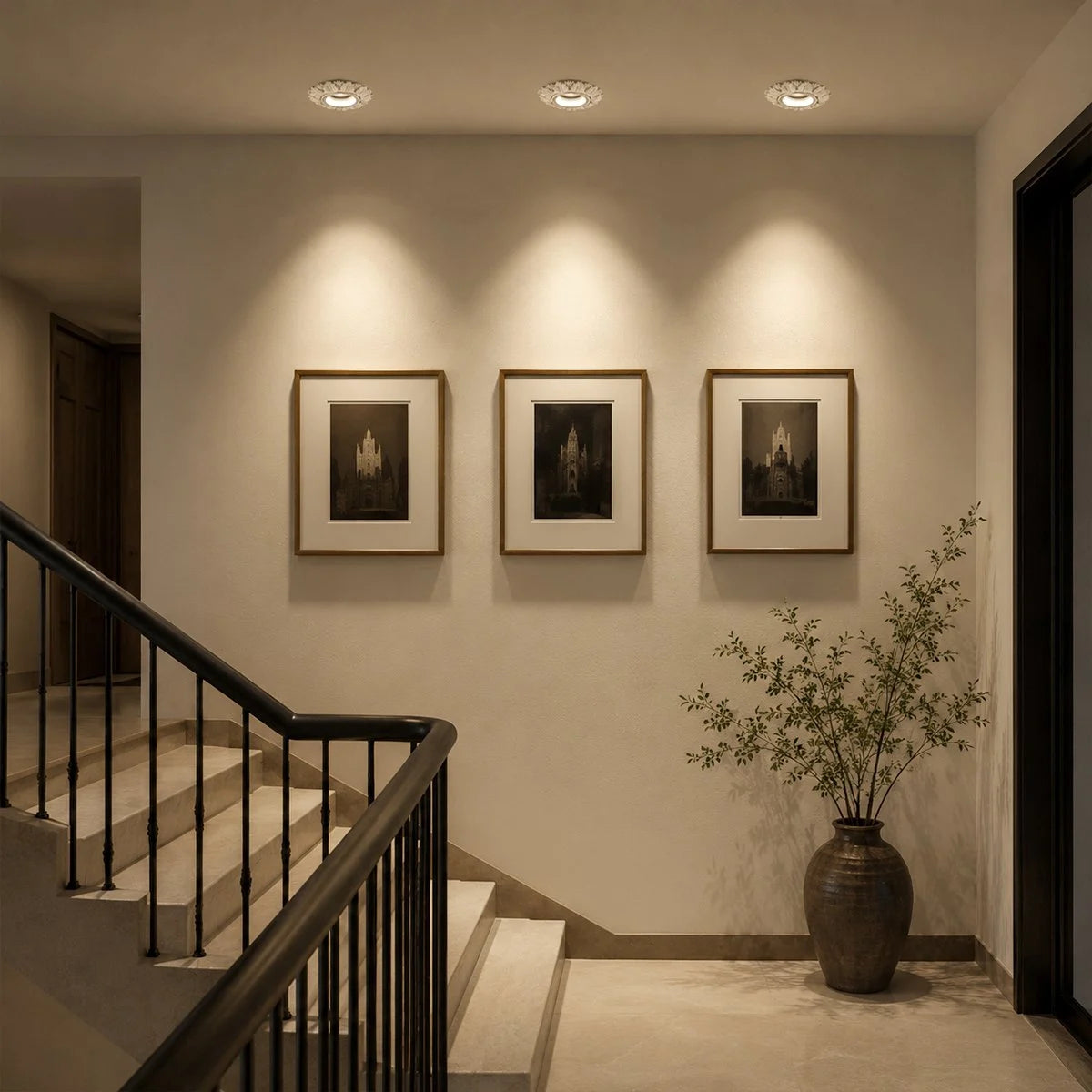 French Faux Plaster Spotlight