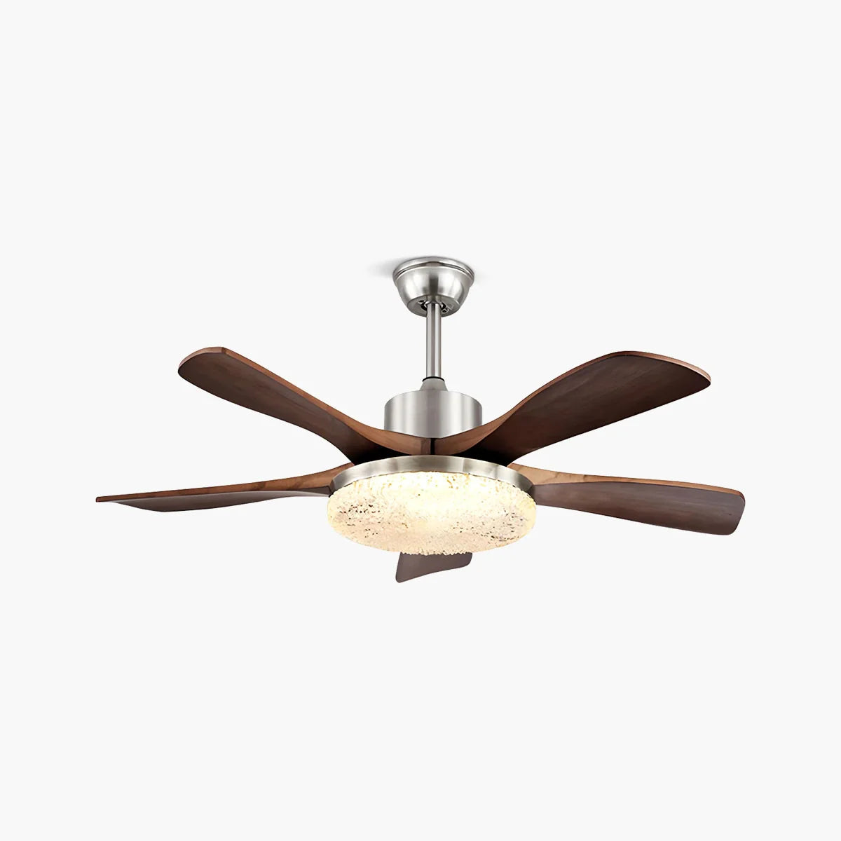 Vintage Luxury Wood Ceiling Fan Light