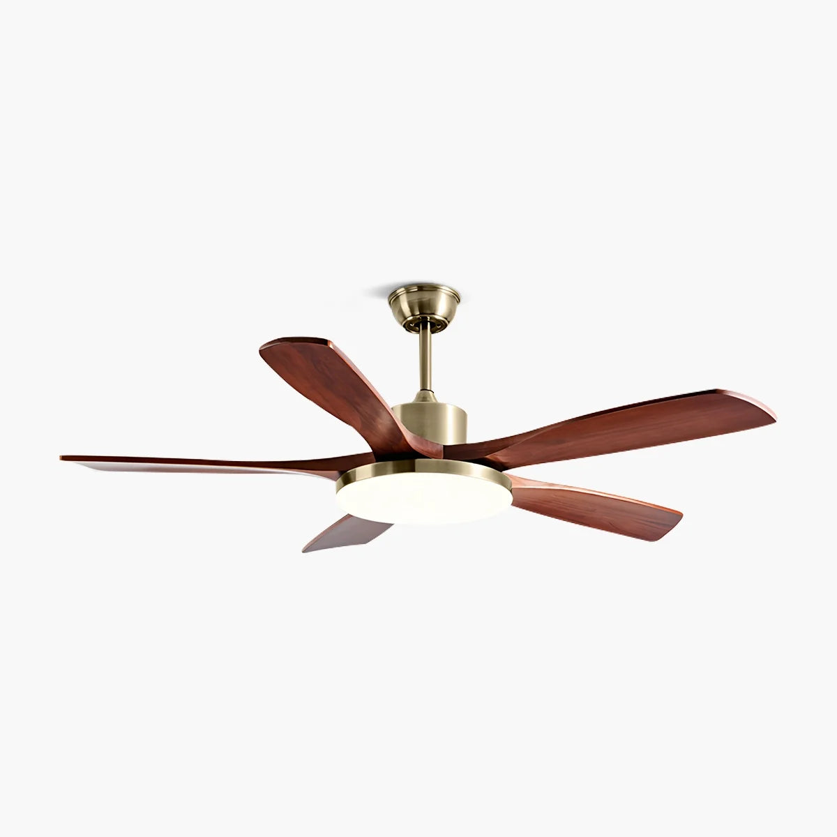 Wood Ceiling Fan Light for Living Room
