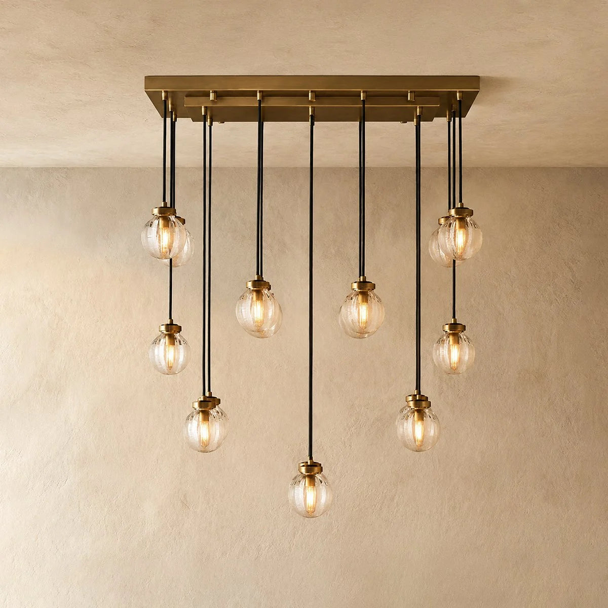 Pearl Cascade Chandelier