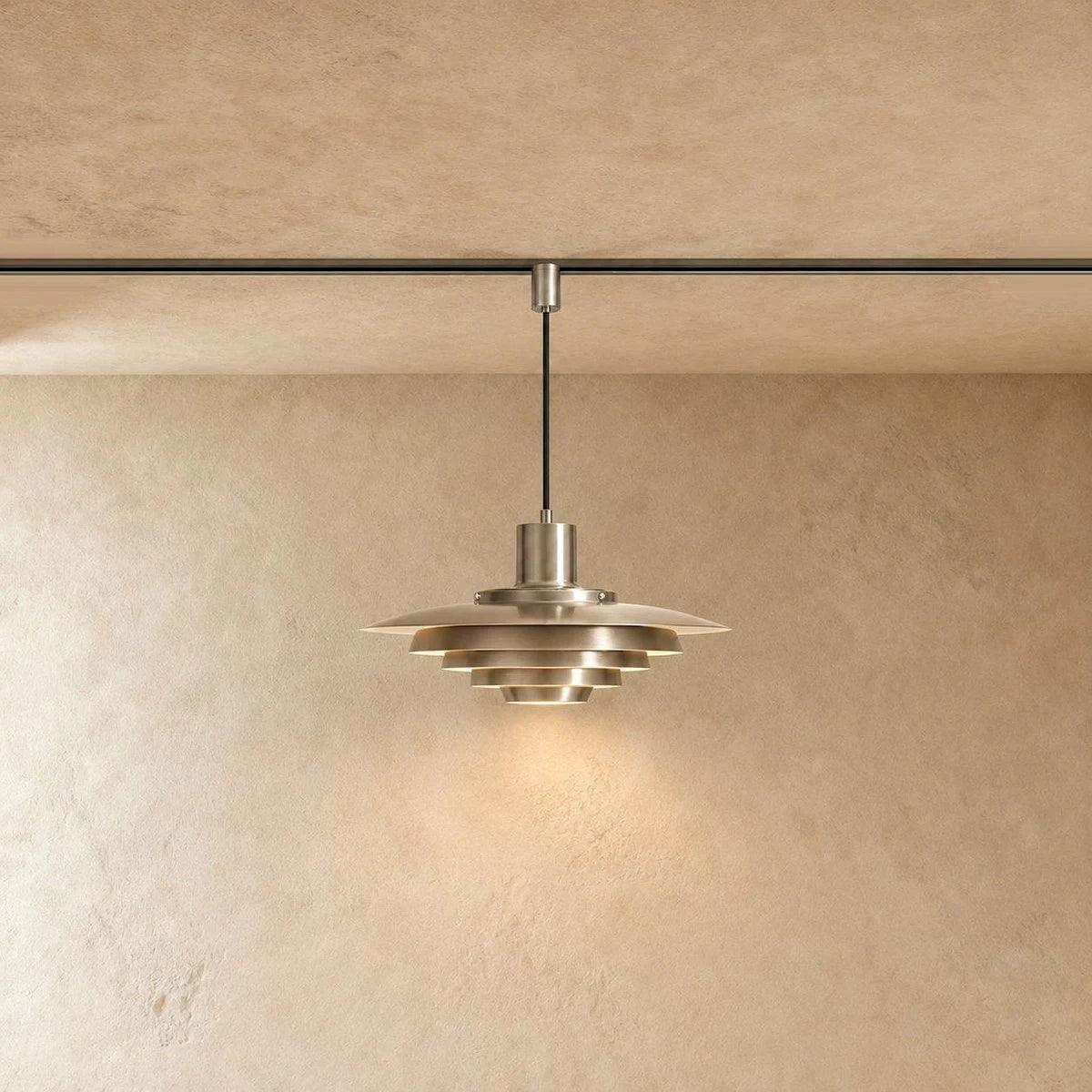 Bauhaus Nickel Plated Track Light