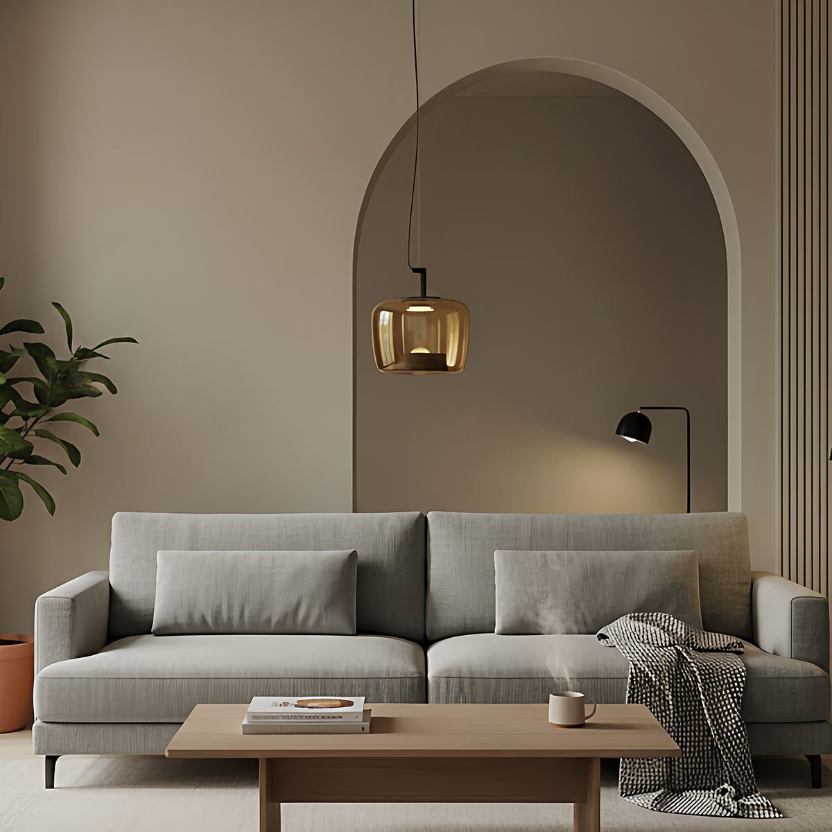 Yoruba Pendant Light