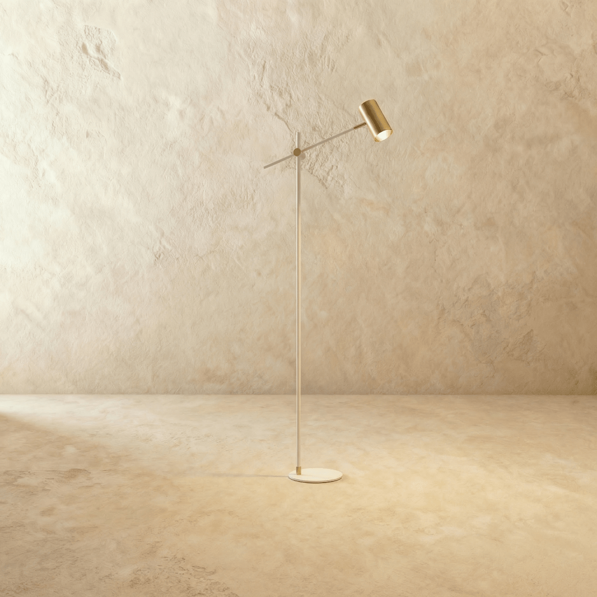 Bellis Floor Lamp W21.2"(54cm) x H66.1"(168cm) / 5W White