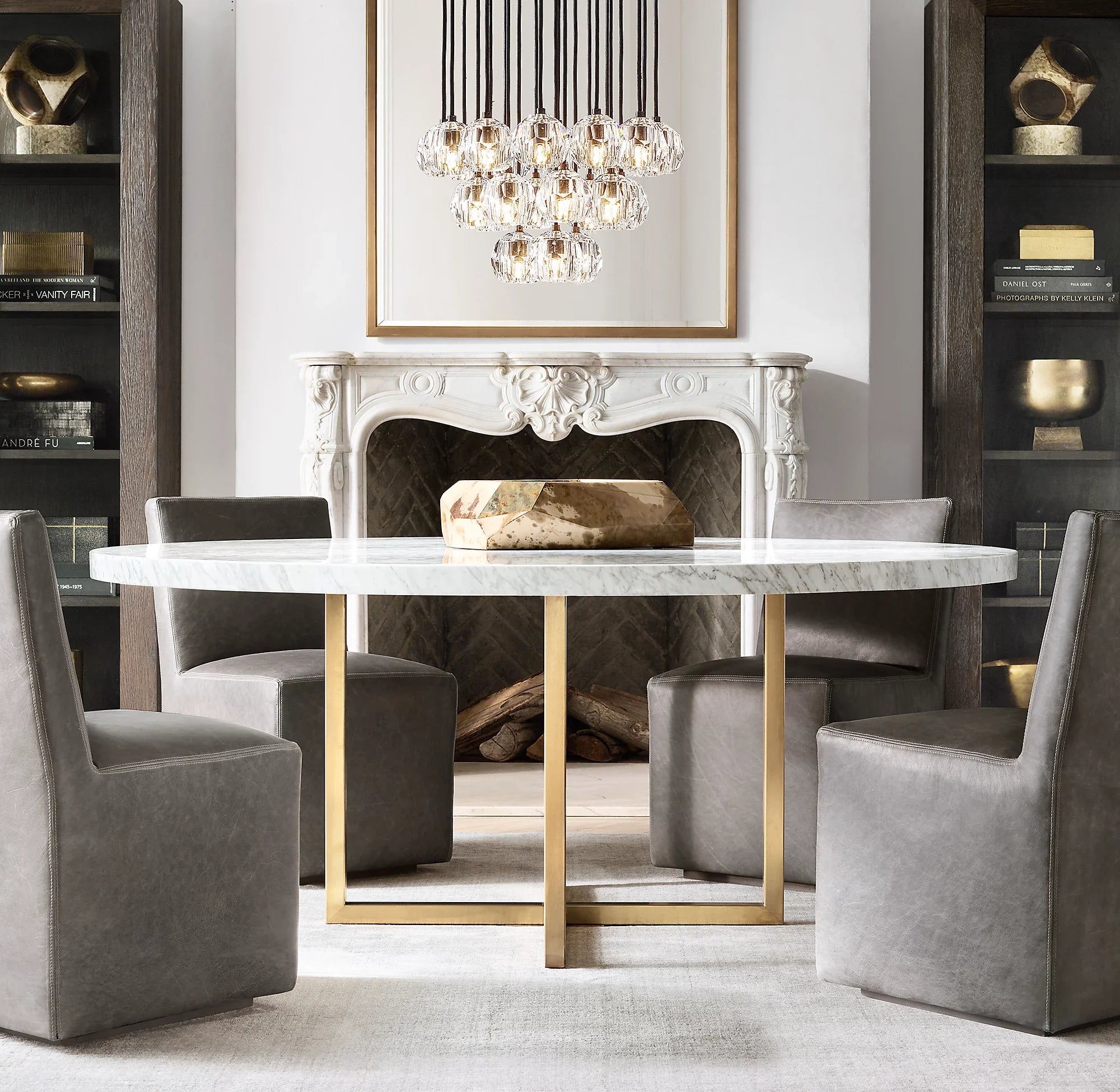 Crystal Cluster Chandelier – Boule