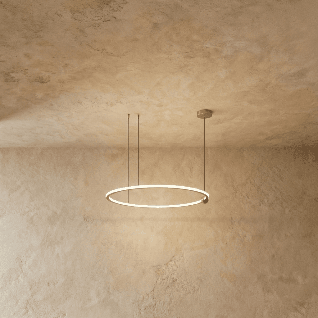 Frilo Chandelier D15.7"(40cm) / 30W Remote Control (Dimming + 3000K to 6000K) Gold