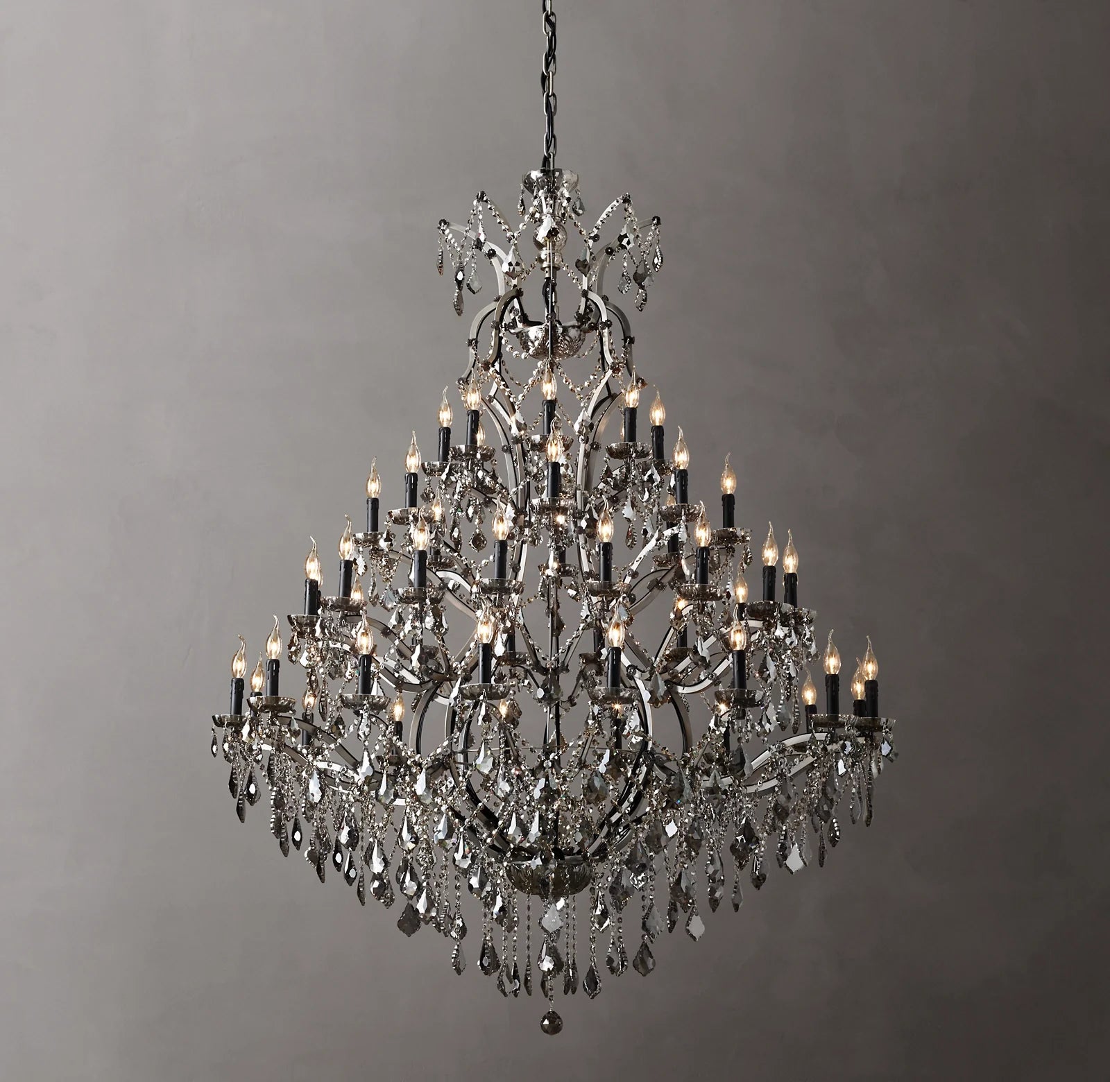 Candelabra Crystal Chandelier - Rococo