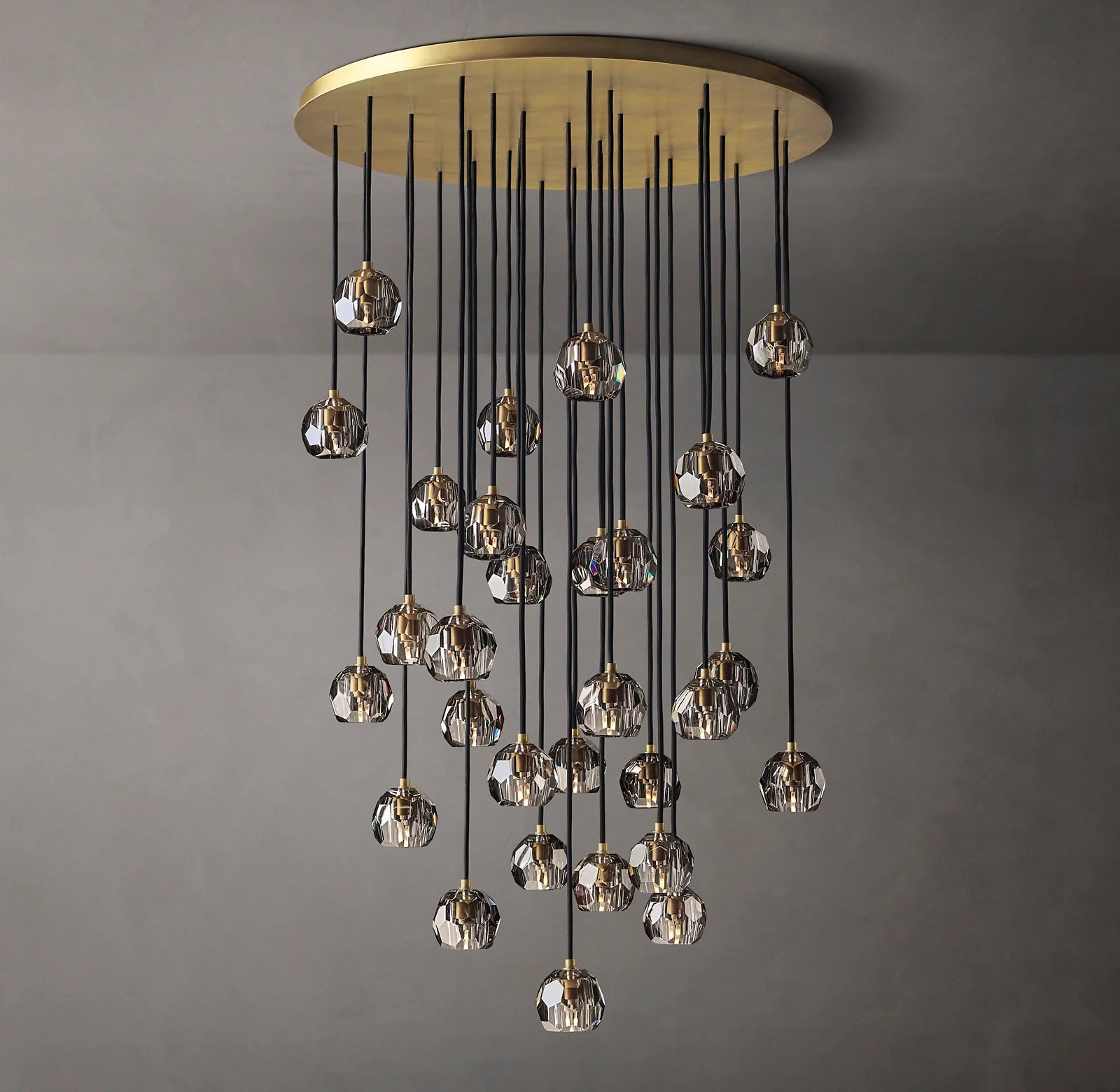 Crystal Cluster Chandelier – Boule
