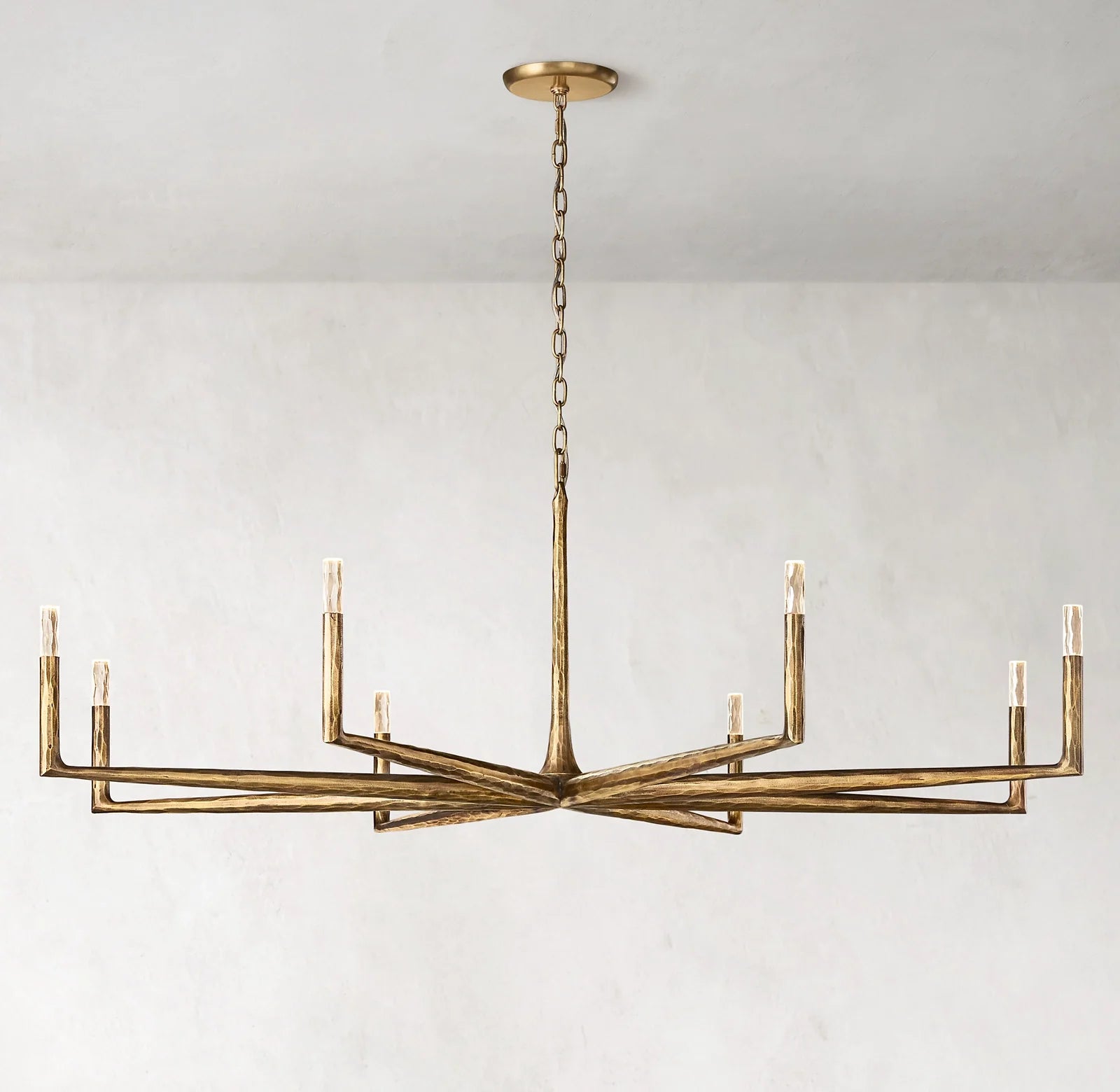Forged Candlestick Chandelier - Thaddeus