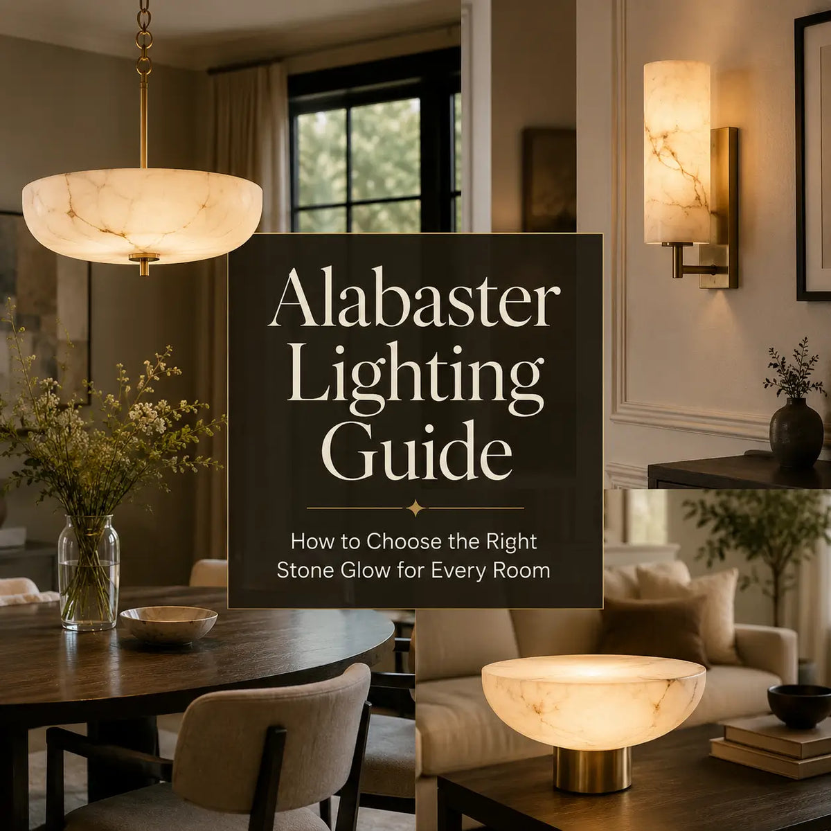Alabaster Lighting Guide: How to Choose the Right Stone Glow for Every Room