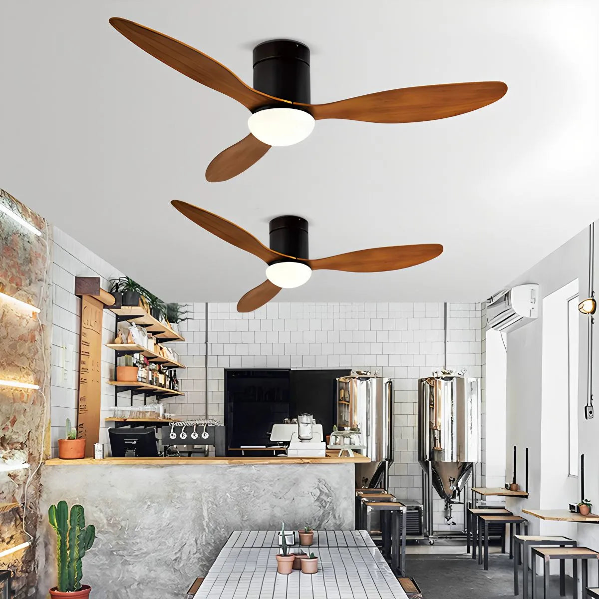 3 Blade Modern Ceiling Fan with Light