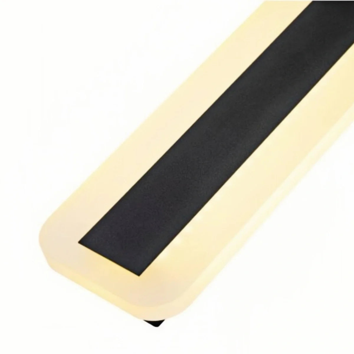 Arcato Modern Linear LED Wall Lamp – Black Wall-Mounted Light for Living Room