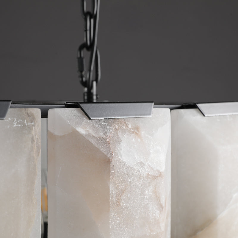 Alabaster Rectangular Chandelier – Harlow