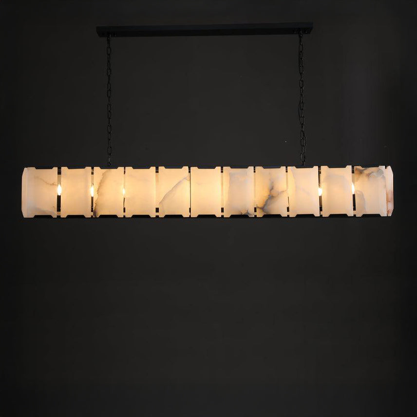 Alabaster Rectangular Chandelier – Harlow