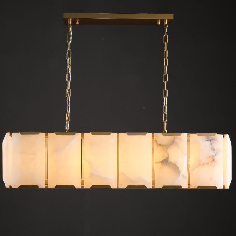 Alabaster Rectangular Chandelier – Harlow