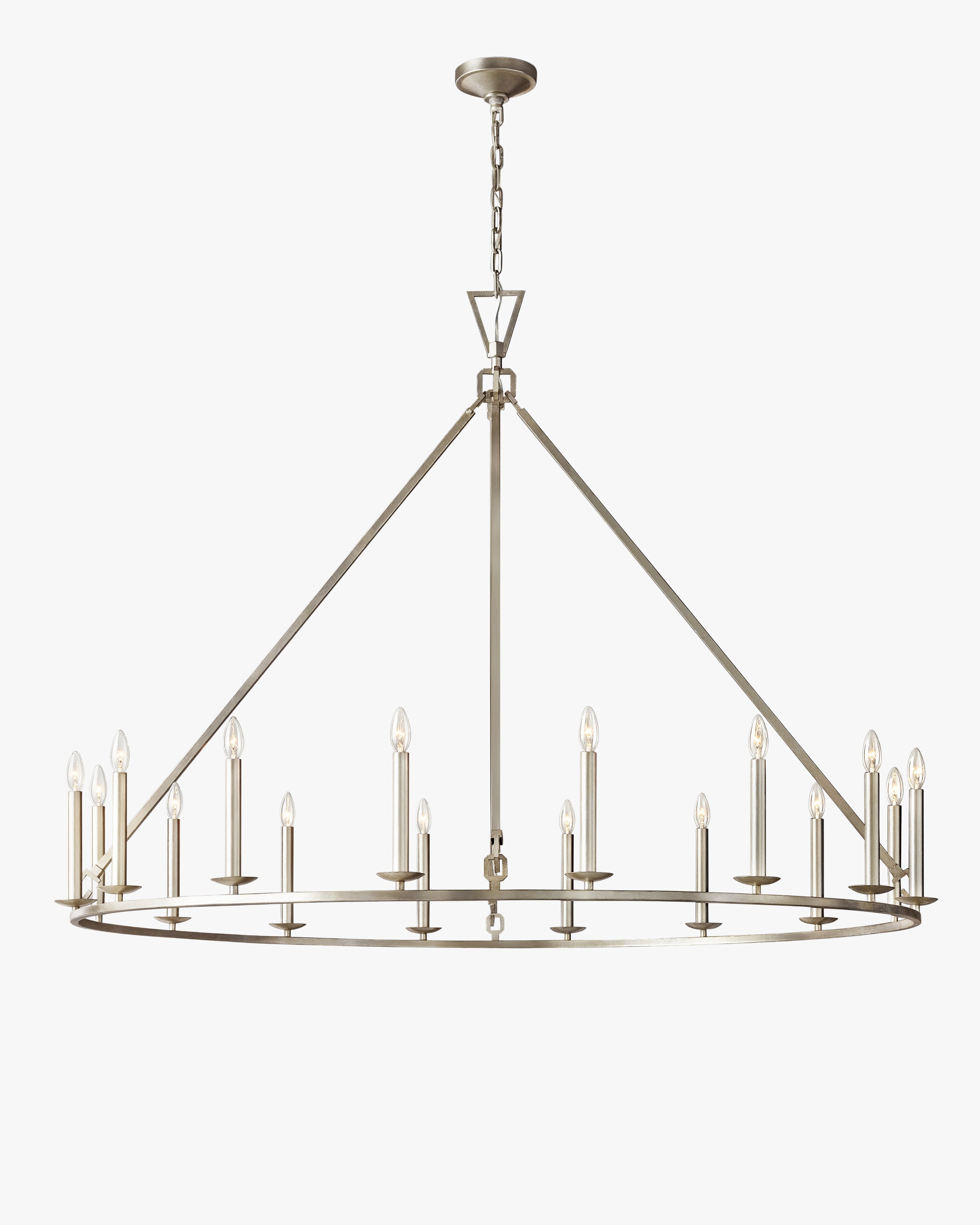 Candelabra Round Chandelier – Openwork