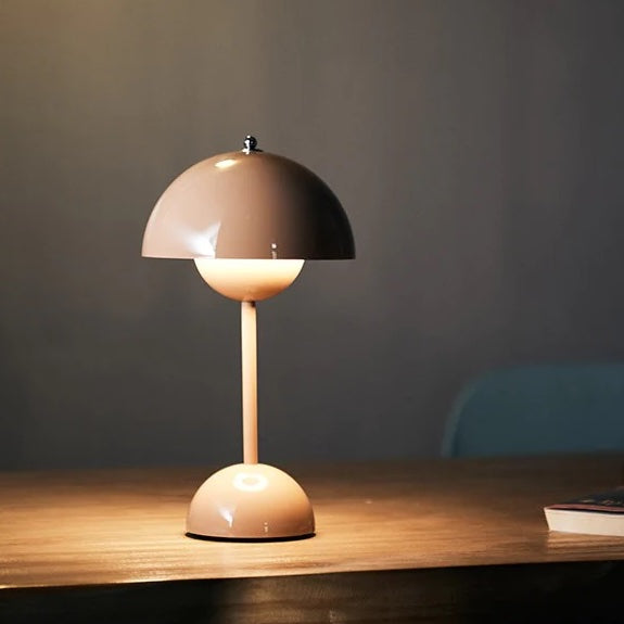 Modern Cordless Dome Table Lamp