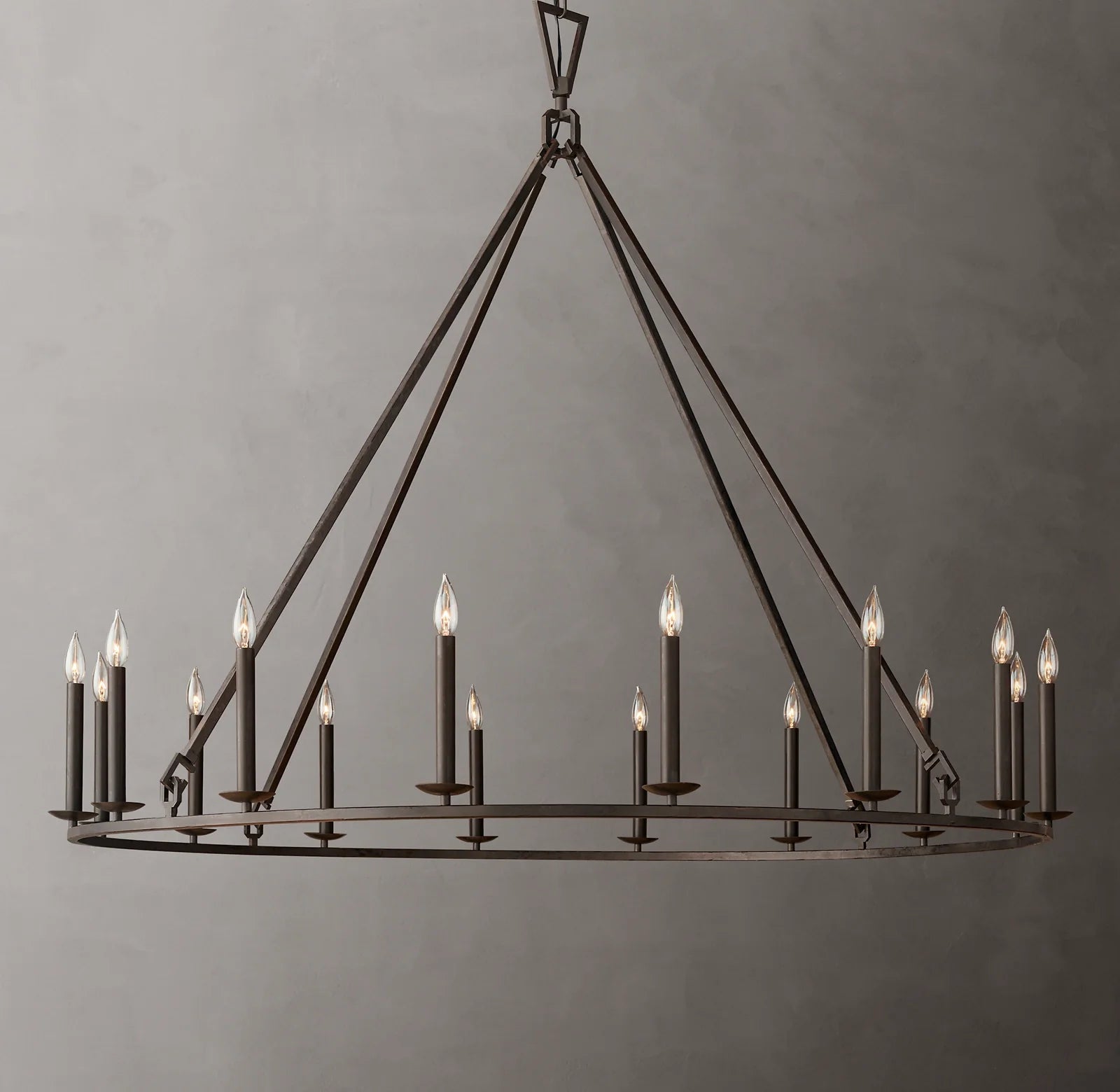 Candelabra Round Chandelier – Openwork