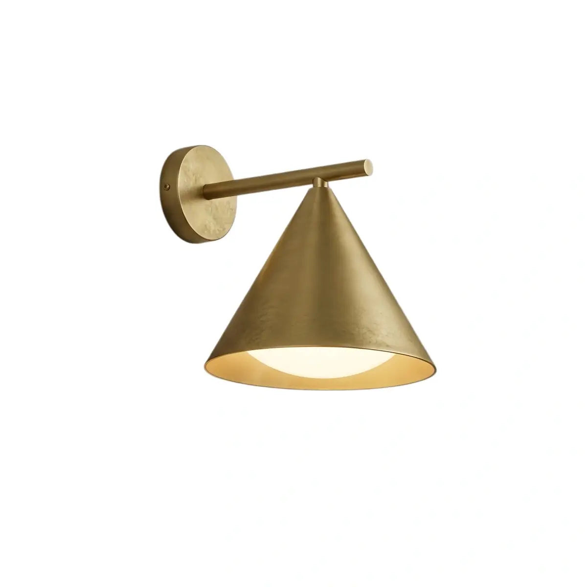 Irondale Minimalist Conical Outdoor Wall Lamp