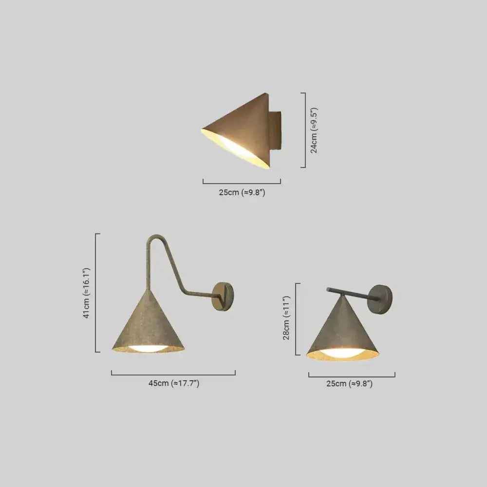 Wall Lamp – Black Metal Light for Exterior Wall