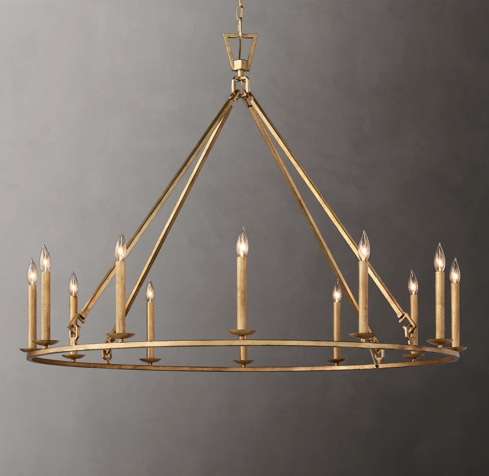 Candelabra Round Chandelier – Openwork