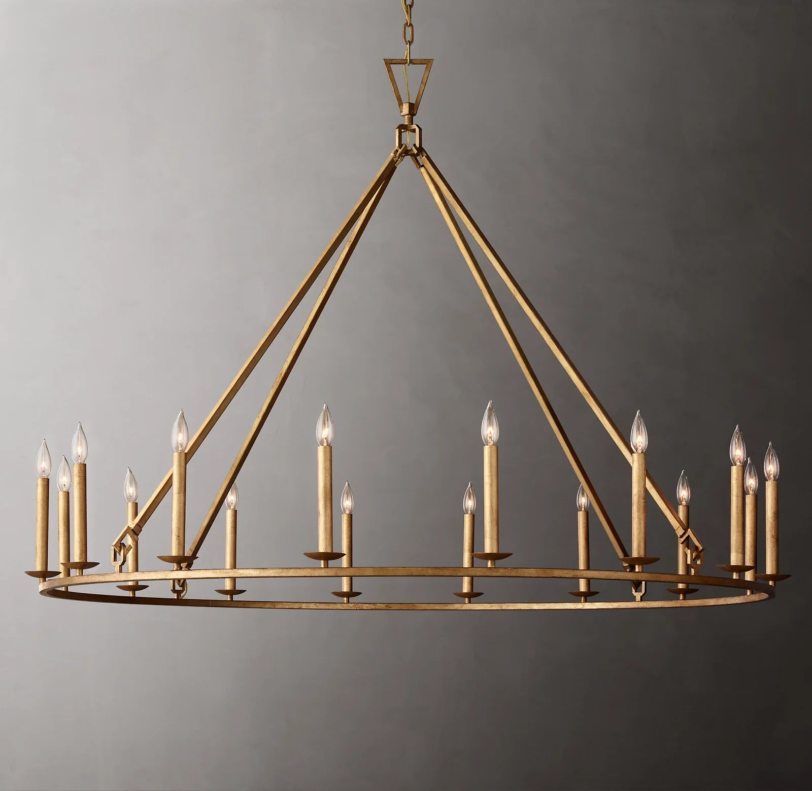Candelabra Round Chandelier – Openwork
