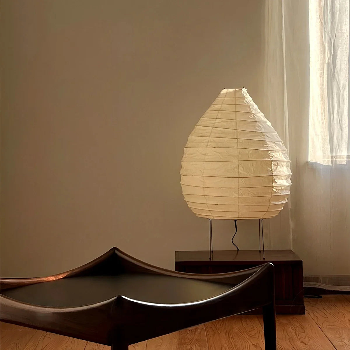 Akari 22N Rice Paper Table Lamp for Bedroom