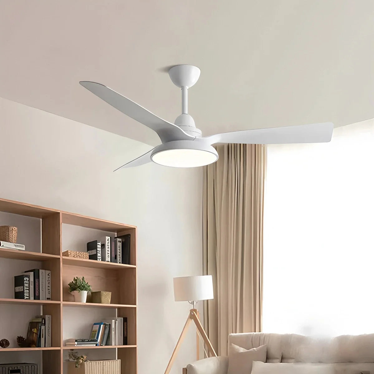 American Retro Ceiling Fan With Light
