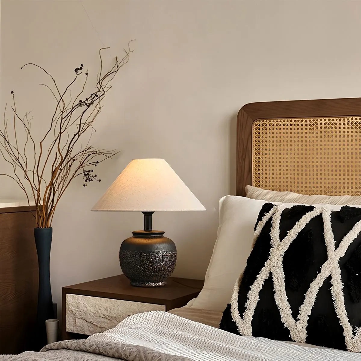 Ancient Ceramic Table Lamp