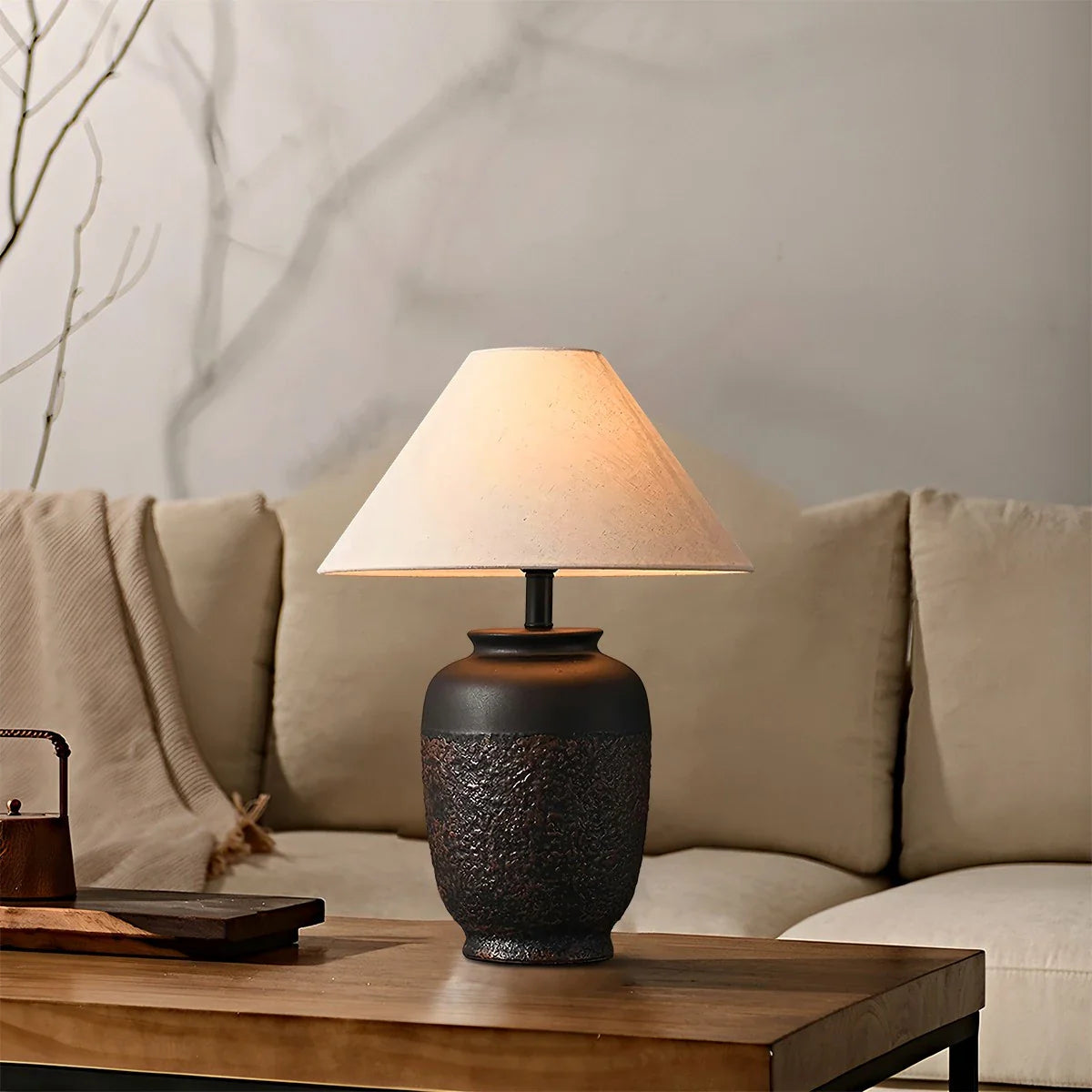 Ancient Ceramic Table Lamp
