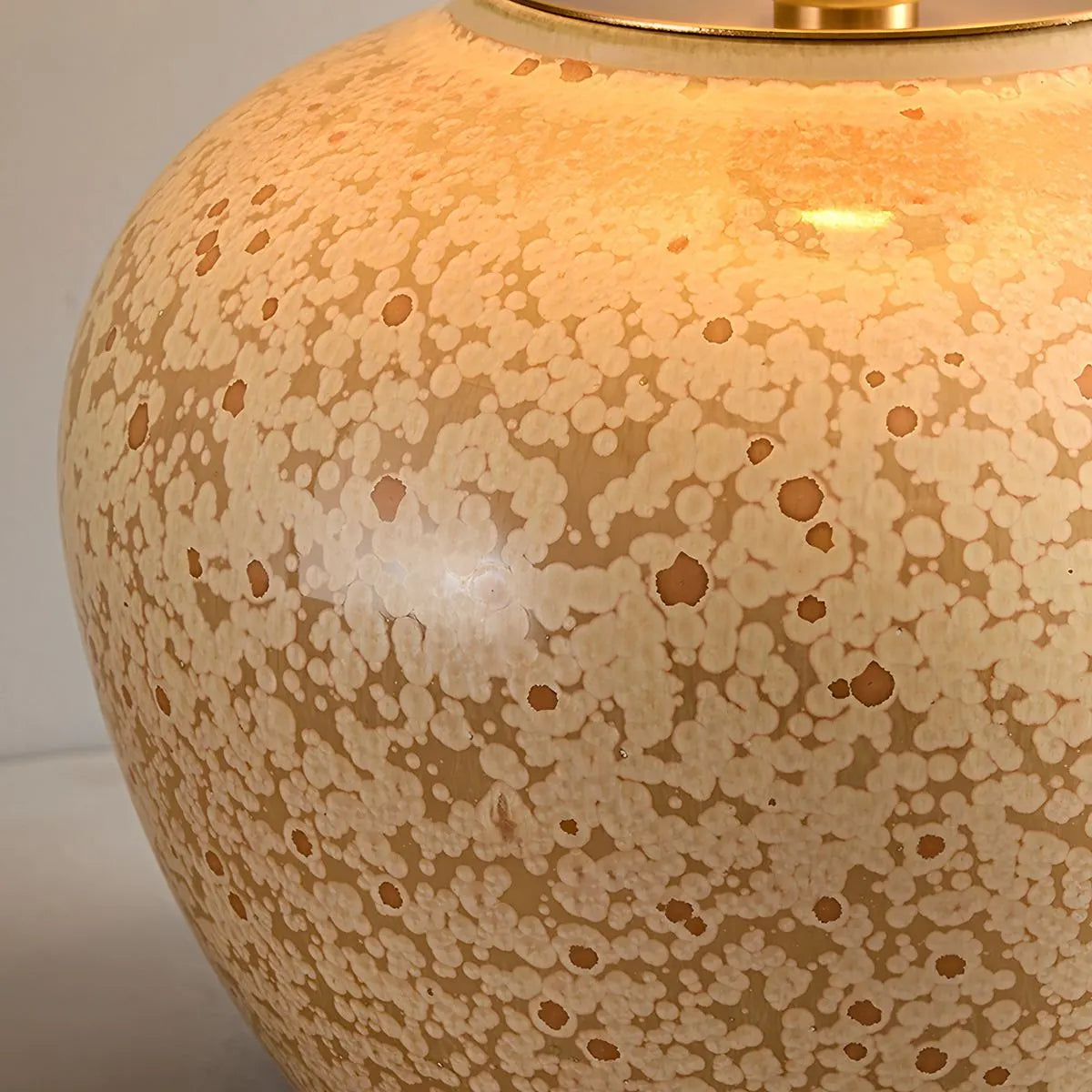Glazed Ceramic Table Lamp