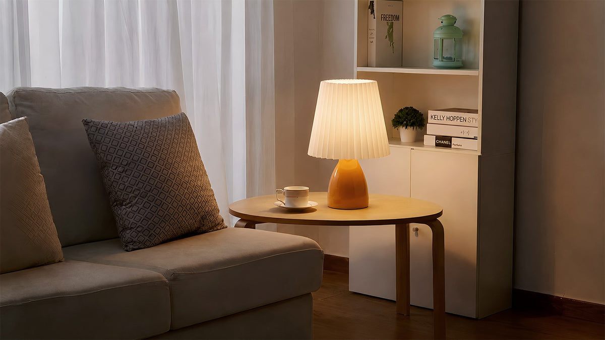 Table Lamp for Desk, Bedside, and Cozy Corner Lighting