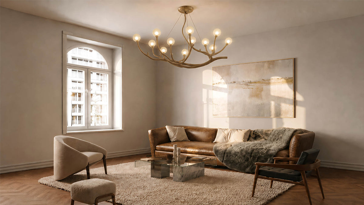 Branch Chandelier for Modern Living and Lounge Spaces