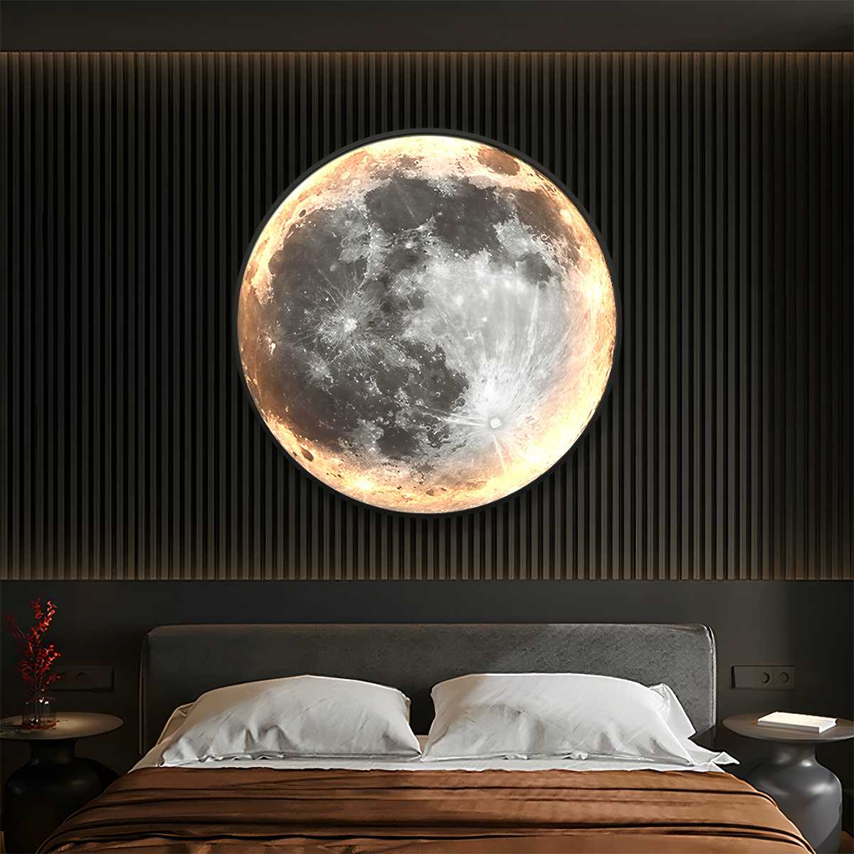 Astro Moon Wall Lamp Illuminated Art
